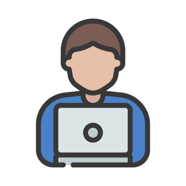 Serbest çalışan vektör illüstrasyon tasarımı