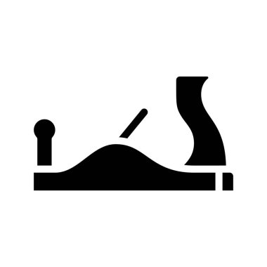 Tahta Planlayıcı Aracı simgesi, basit düz stil