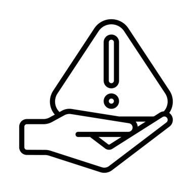 Risk simgesi vektör illüstrasyon tasarımı sağlarName