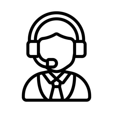 Kişinin düz simgesini, vektör illüstrasyonunu destekle 