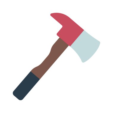 Axe araç simgesi, vektör illüstrasyonu