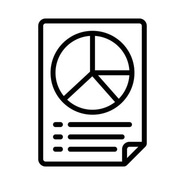 Grafik Grafiği Düz Simge Çemberi Turtası