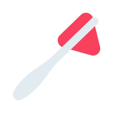 Doktor Reflex Çekiç simgesi, vektör illüstrasyonu