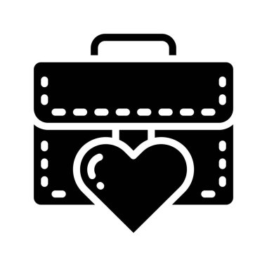 Çalışma İlişkisi simgesi vektör illüstrasyon tasarımı