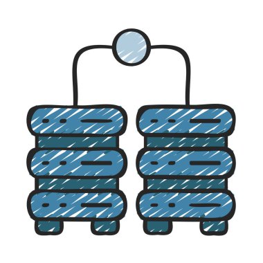 sunucu simgesi çizimi