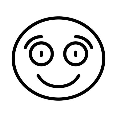 Beyaz arkaplanda duygu simgeleri izole edildi