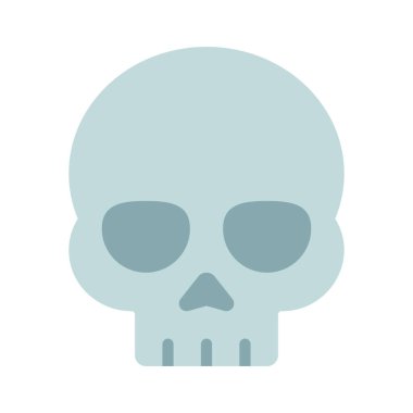 Death web simgesi düz tasarım, vektör illüstrasyonu