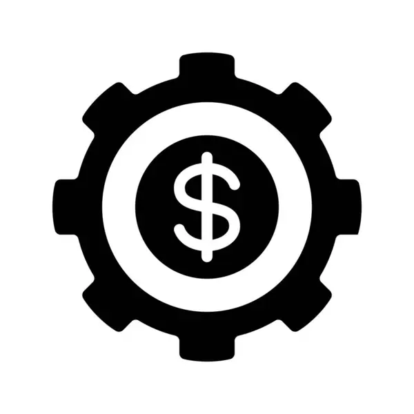 Dollar Vektor Illustration Auf Transparentem Hintergrund Symbole Höchster Qualität Glyphen — Stockvektor