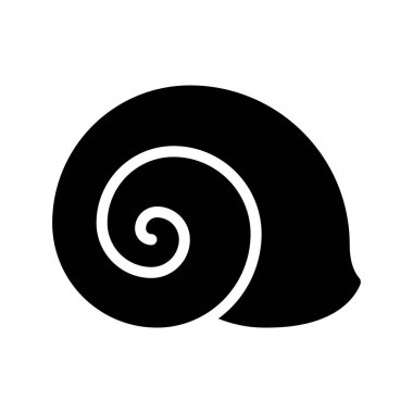 Salyangoz Web simgesi basit tasarım