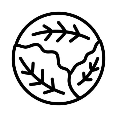 Lahana Web simgesi vektör illüstrasyonu