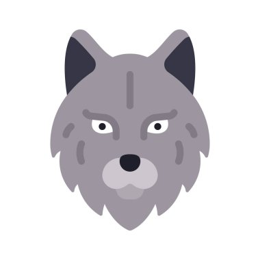 Kurt simgesi vektör illüstrasyon tasarımı