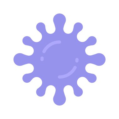 Sıçrama simgesi vektör illüstrasyonunu boya 