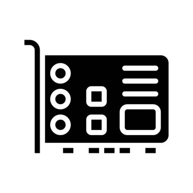 Genişleme Kart Web simgesi vektör çizimi