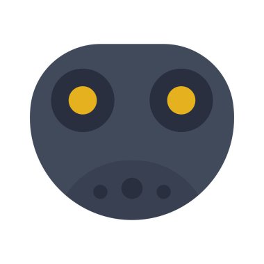 Super Charger simgesi, vektör illüstrasyonu basit tasarım