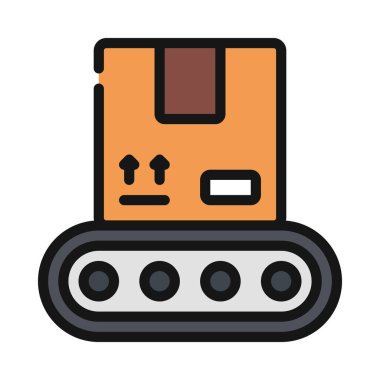 Taşıyıcı Kayış simgesi üzerindeki paket, özet biçimi