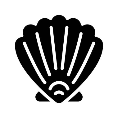 Deniz kabuğu simgesi, anahat stili