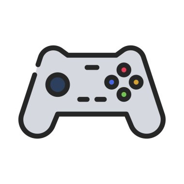 Oyun denetleyici simgesi, anahat stili