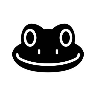 Frog web icon vector illustration