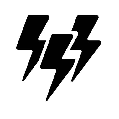 Aydınlatıcı düz simge, vektör illüstrasyonu 