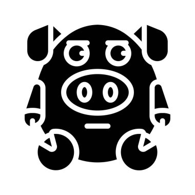 Sinirli ağ simgesi vektör illüstrasyonu