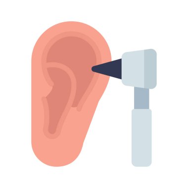 Test düz simgesi, vektör illüstrasyonuName 