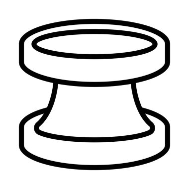 Girdap Web simgesi vektör illüstrasyonu