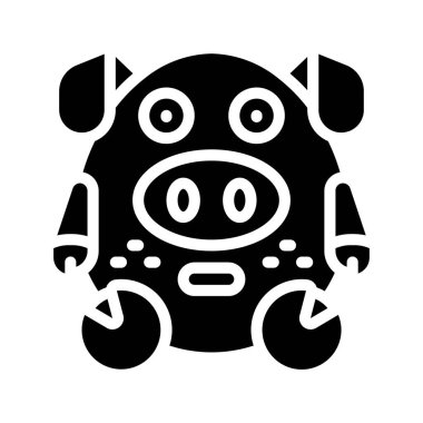 Utandırılmış web simgesi vektör illüstrasyonu