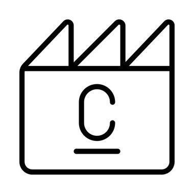 Müşteri web simgesi düz tasarım, vektör illüstrasyonu