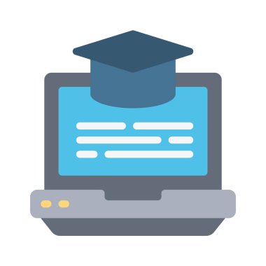 Makine Öğrenme simgesi, vektör illüstrasyonu                   