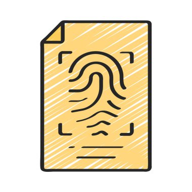 parmak izi tanımlama simgesi, özet biçimi 
