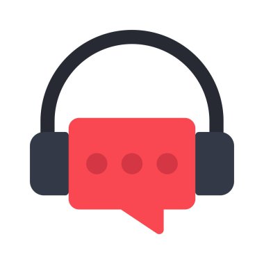 Canlı Sohbet Desteği simgesi illüstrasyonu 