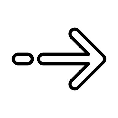  Sağ yön ok ikonu vektör illüstrasyonu 