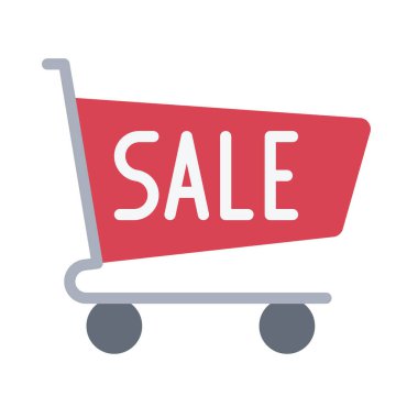 satış simgesi vektör illüstrasyonu