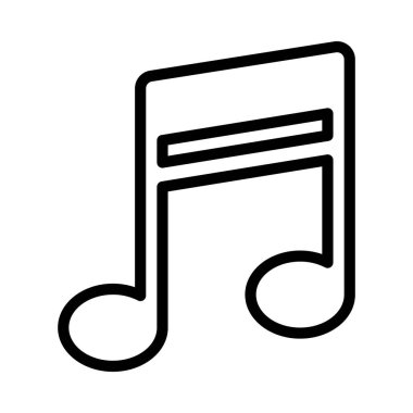 Müzik kavramı simge vektör çizim