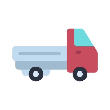 Kamyonet simge vektör çizim