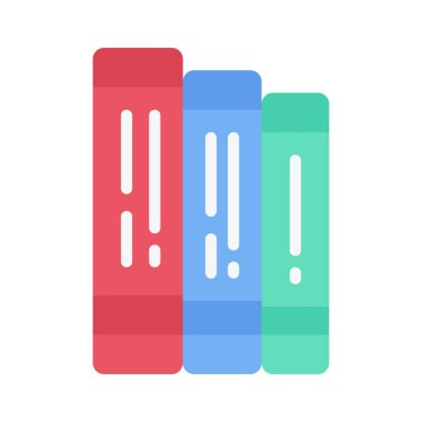 Kitap simgesi, vektör çizim