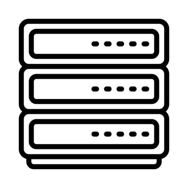 Ağ web simge vektör çizim