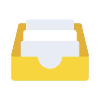 Gelen web simgesi vektör illüstrasyonu