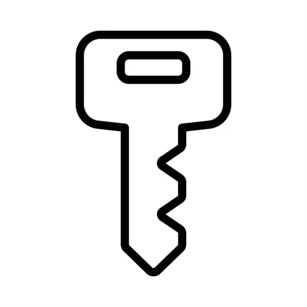 Ilustrace Klíčové Ikony Pro Osobní Komerční Použití — Stockový vektor