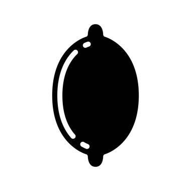 limon simgesi vektör illüstrasyonu 