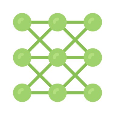 algoritma web simgesi vektör illüstrasyonu