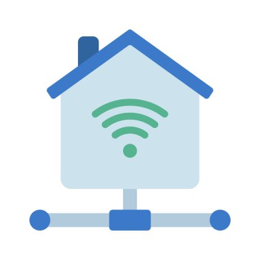 Smart Home icon, vector illustration 