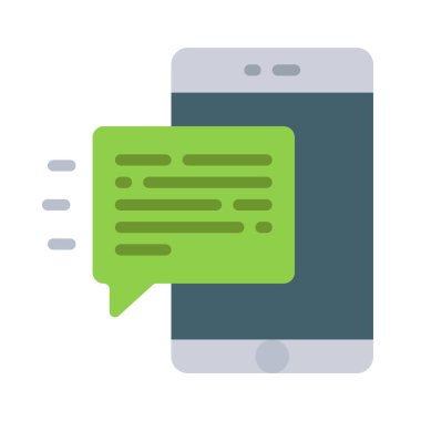 Gelen İleti simgesi, vektör illüstrasyonu  