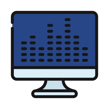 Düz biçimli müzik simgesi 