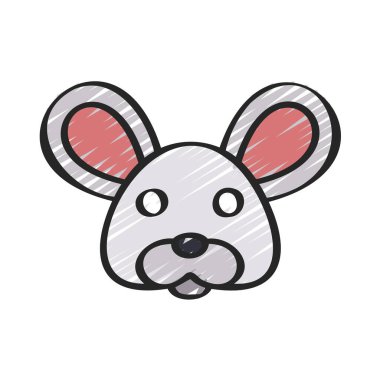 fare düz simgesi, vektör çizim 