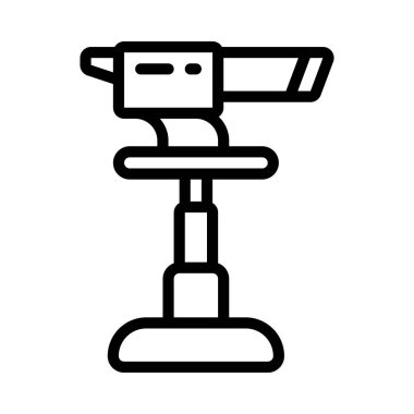 TV Stüdyosu Kamera ikonu vektör çizimi tasarımı 