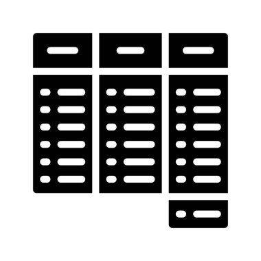 Sıklık Tablosu ikon vektör illüstrasyon tasarımı