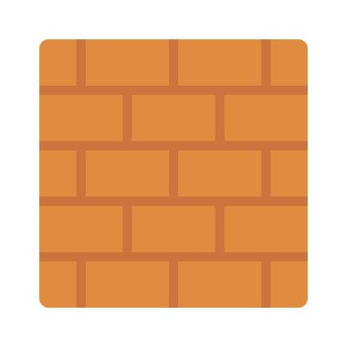 Brick Wall web simgesi vektör illüstrasyonuName