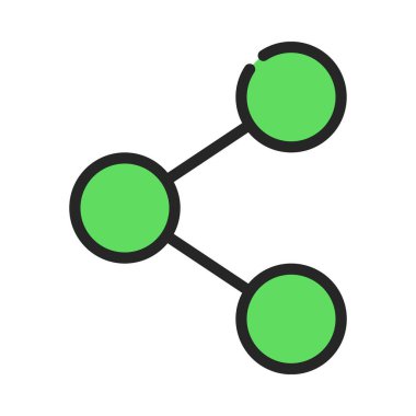 Web simge vektör çizim paylaşmak                       