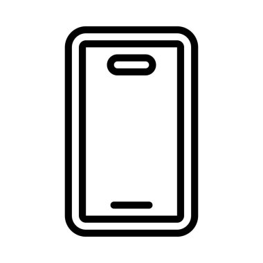 akıllı telefon vektör simgesi, illüstrasyon 